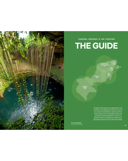 Cartographia Cancún, Cozumel és a Yucatán-félsziget útikönyv Lonely Planet (angol) 9781837583911