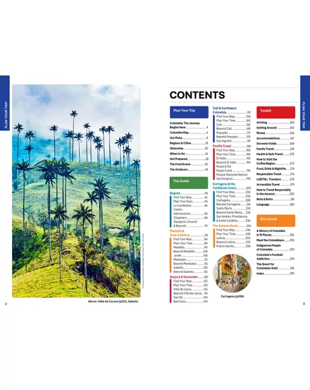 Cartographia Kolumbia útikönyv Lonely Planet (angol) 9781837583935