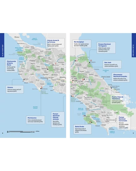 Cartographia Costa Rica útikönyv Lonely Planet (angol) 9781837583942