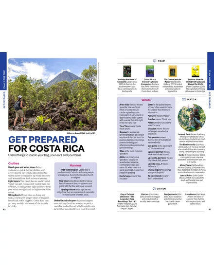 Cartographia Costa Rica útikönyv Lonely Planet (angol) 9781837583942