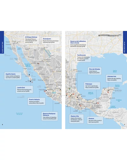 Cartographia Mexikó útikönyv Lonely Planet (angol) 9781837583973