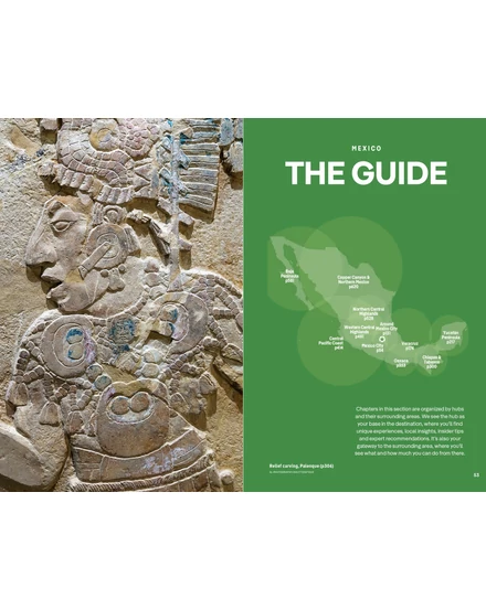 Cartographia Mexikó útikönyv Lonely Planet (angol) 9781837583973