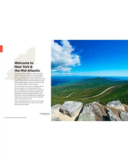 New York és Mid Atlantic Best Trips útikönyv Lonely Planet (angol)