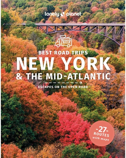Cartographia New York és Mid Atlantic Best Trips útikönyv Lonely Planet (angol) 9781837584826