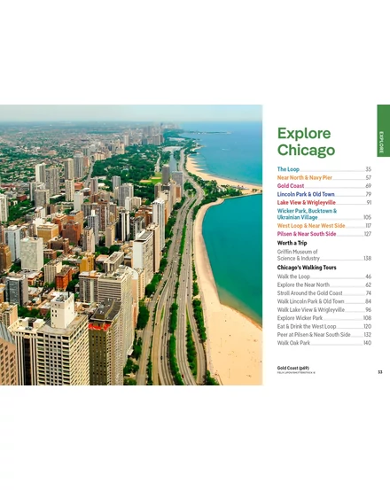 Chicago Pocket útikönyv Lonely Planet (angol)