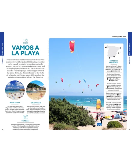 Spanyolország útikönyv Lonely Planet (angol)