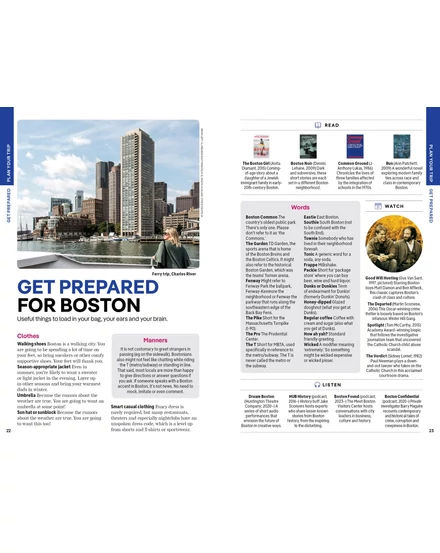 Boston útikönyv Lonely Planet (angol)