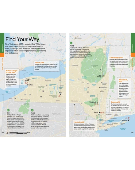 New York & the Mid-Atlantic 3 útikönyv Lonely Planet (angol)