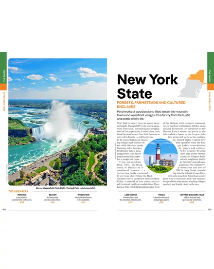New York & the Mid-Atlantic 3 útikönyv Lonely Planet (angol)