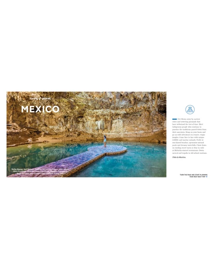 Cartographia Experience Mexico Lonely Planet (angol) 9781837586677