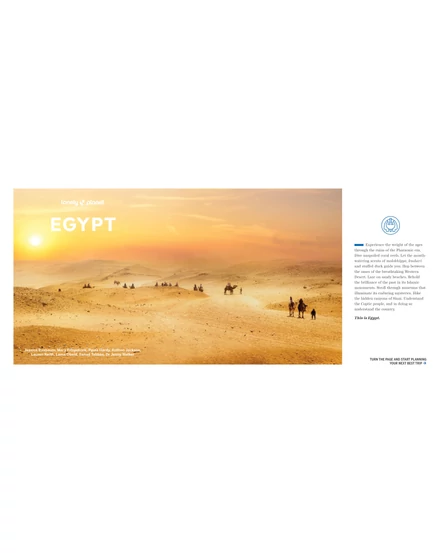 Cartographia Experience Egypt Lonely Planet (angol) 9781837586684