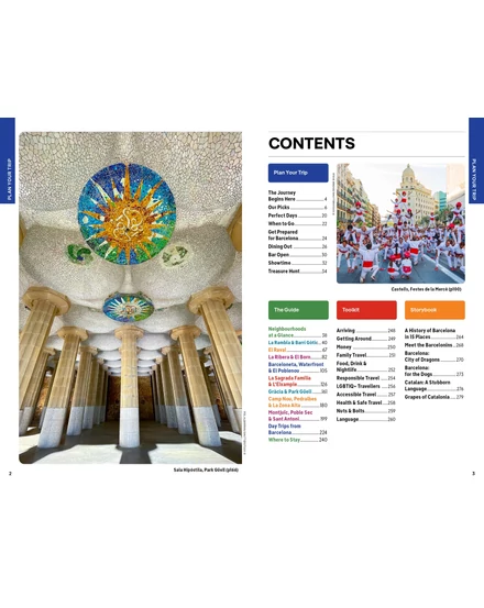 Barcelona útikönyv Lonely Planet (angol)