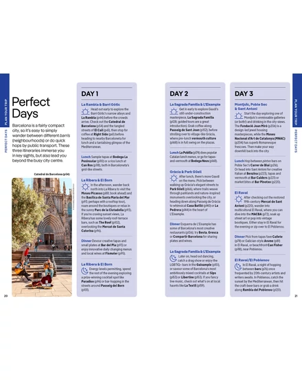 Barcelona útikönyv Lonely Planet (angol)