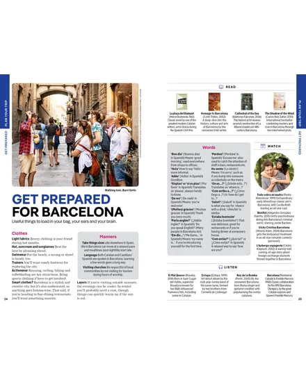 Barcelona útikönyv Lonely Planet (angol)