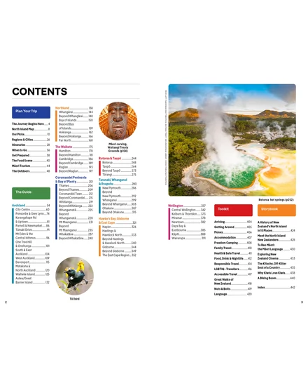 Cartographia Új-Zéland - Északi-szigetek útikönyv Lonely Planet (angol) 9781838691721