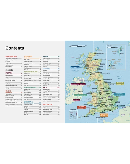 Cartographia  - Best Day Walks Nagy-Britannia útikönyv - Lonely Planet (angol)-9781838692100