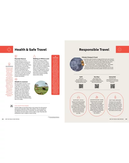 Cartographia  - Best Day Walks Nagy-Britannia útikönyv - Lonely Planet (angol)-9781838692100