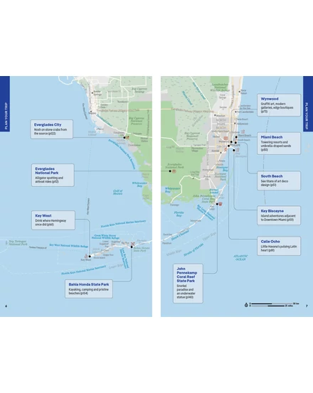 Cartographia Miami és Florida Keys útikönyv Lonely Planet (angol) 9781838694098