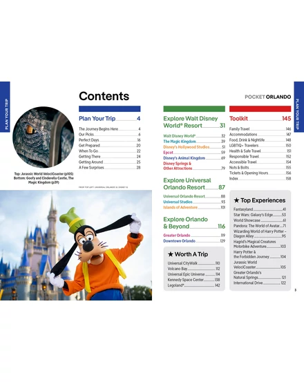 Cartographia Orlando és Disney World Pocket útikönyv Lonely Planet (angol) 9781838694111