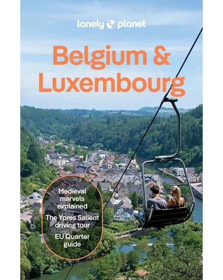 Cartographia Belgium, Luxemburg útikönyv Lonely Planet (angol) 9781838696788