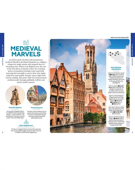 Belgium, Luxemburg útikönyv - Lonely Planet (angol)