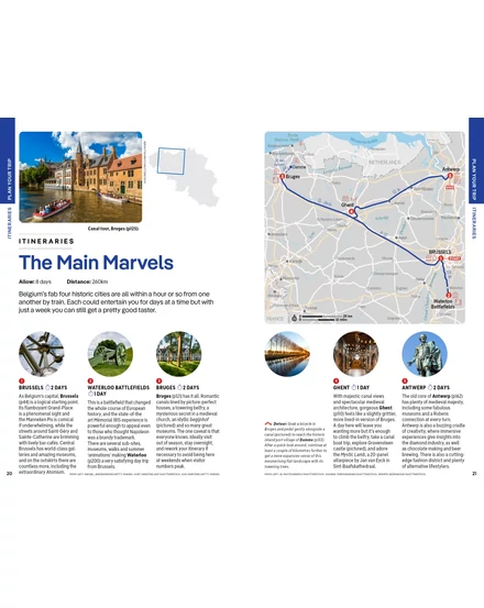 Belgium, Luxemburg útikönyv - Lonely Planet (angol)