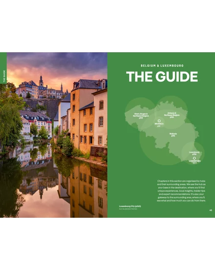 Belgium, Luxemburg útikönyv - Lonely Planet (angol)