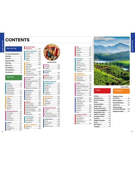 India útikönyv Lonely Planet (angol)
