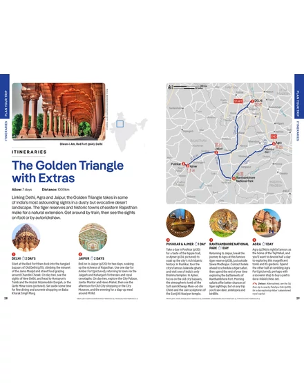 India útikönyv Lonely Planet (angol)
