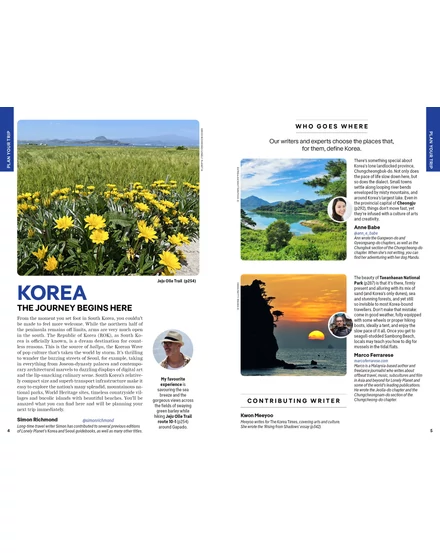 Korea útikönyv Lonely Planet (angol)