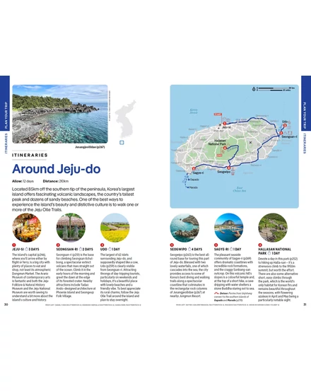 Korea útikönyv Lonely Planet (angol)