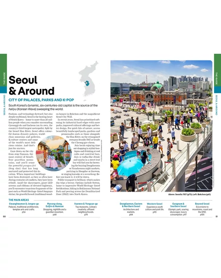 Korea útikönyv Lonely Planet (angol)