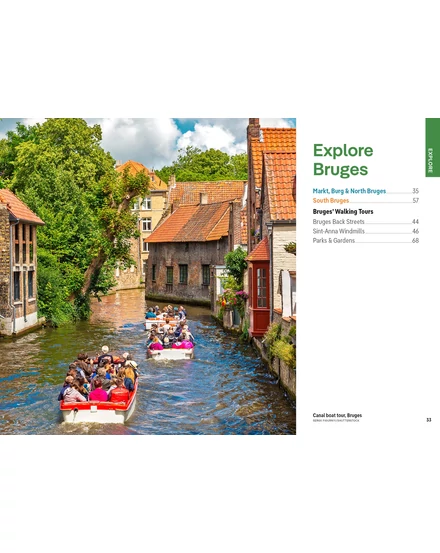 Bruges és Brüsszel (Pocket) útikönyv Lonely Planet (angol)