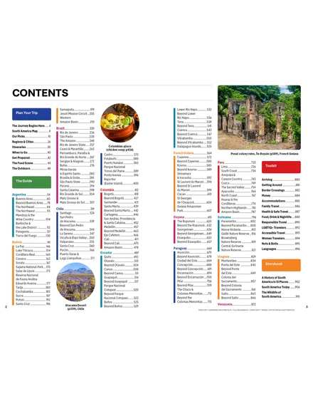 Cartographia Dél-Amerika útikönyv Lonely Planet (angol) 9781838699482