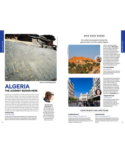 Algéria útikönyv Lonely Planet (angol)