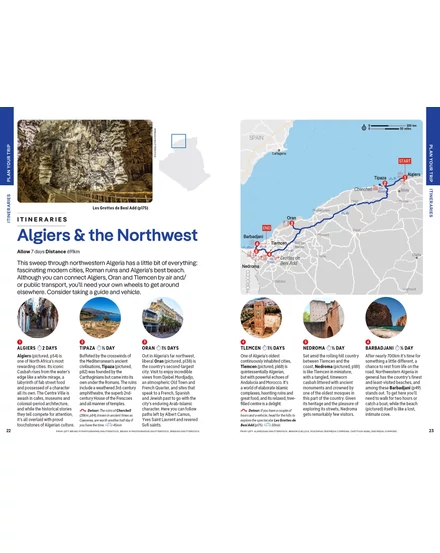 Algéria útikönyv Lonely Planet (angol)