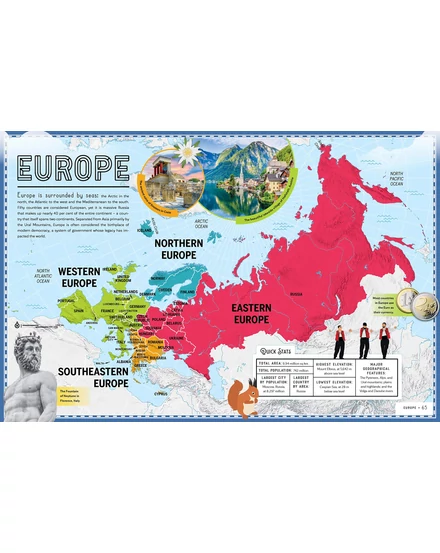 Cartographia Csodálatos világatlasz gyerekeknek (Amazing World Atlas) - 9781788683050