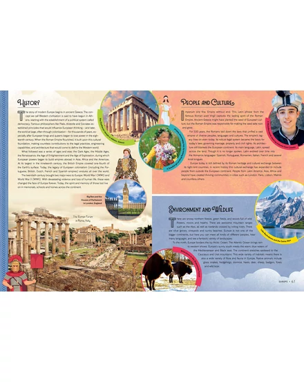 Cartographia Csodálatos világatlasz gyerekeknek (Amazing World Atlas) - 9781788683050