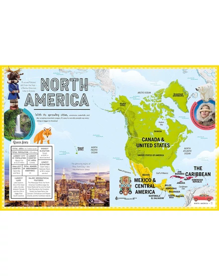 Cartographia Csodálatos világatlasz gyerekeknek (Amazing World Atlas) - 9781788683050
