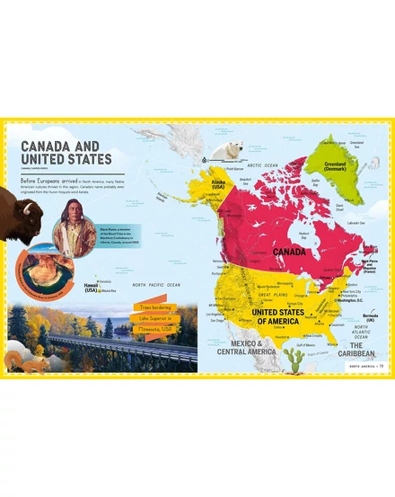 Cartographia Csodálatos világatlasz gyerekeknek (Amazing World Atlas) - 9781788683050