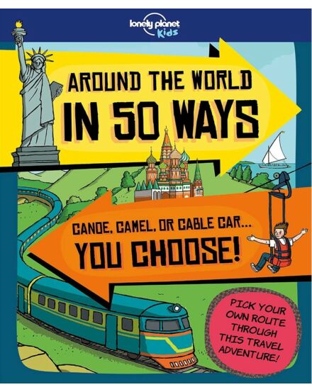 Cartographia-50 módon a Föld körül (Around the World in 50 Ways) - Lonely Planet- 9781786577559