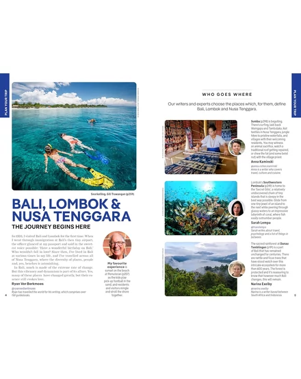 Bali, Lombok útikönyv Lonely Planet (angol)