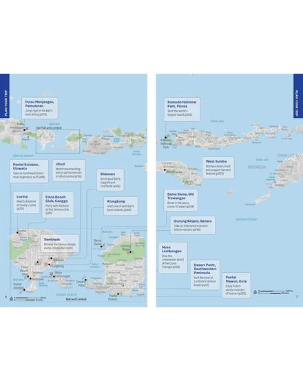 Bali, Lombok útikönyv Lonely Planet (angol)