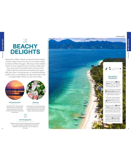 Bali, Lombok útikönyv Lonely Planet (angol)