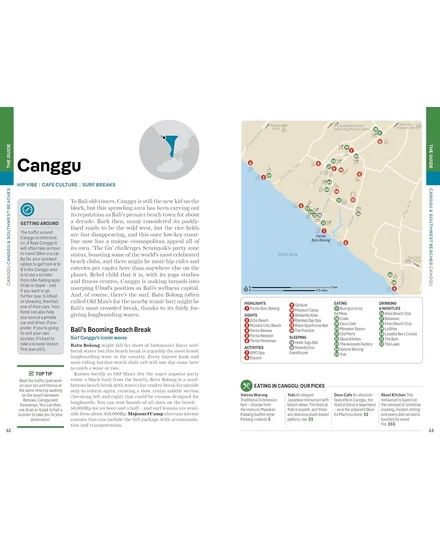 Bali, Lombok útikönyv Lonely Planet (angol)