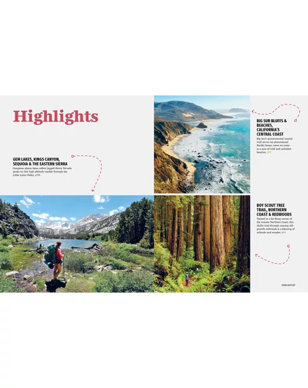Cartographia Best Day Walks Kalifornia útikönyv - Lonely Planet (angol)-9781838691172