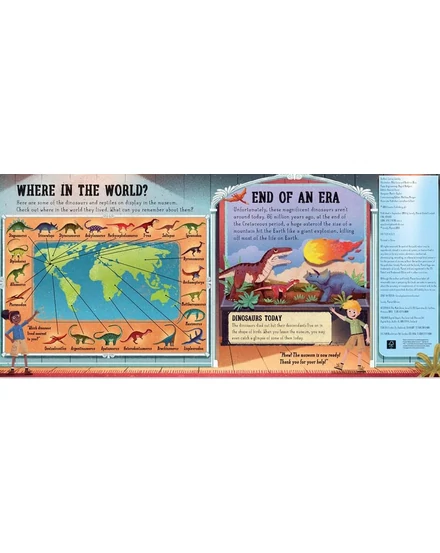 Építsd meg saját dinoszaurusz múzeumod (Build Your Own Dinosaur Museum) - Lonely Planet-9781788681278