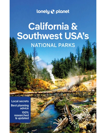 Cartographia-Kalifornia és az USA délnyugati rész Nemzeti Park útikönyv - Lonely Planet (angol)-9781838696061