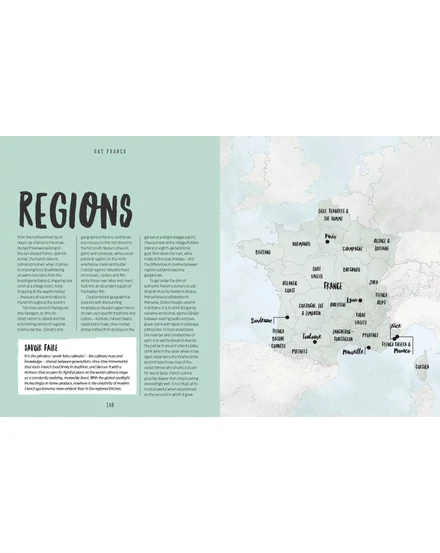 Cartographia Eat France (Franciaország) útikönyv (angol) Lonely Planet-9781838695170