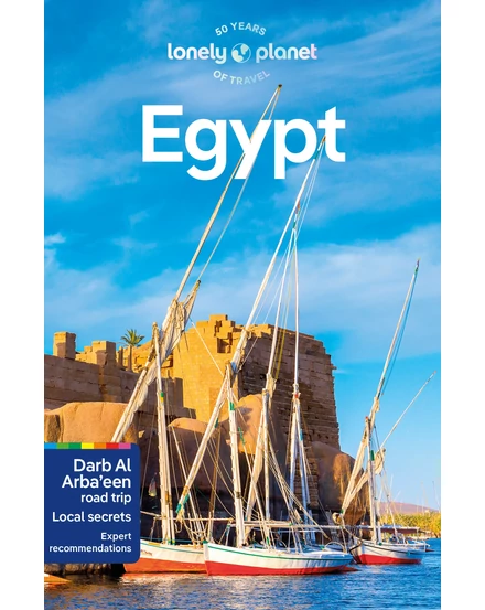 Cartographia Egyiptom útikönyv Lonely Planet (angol) 9781838697334